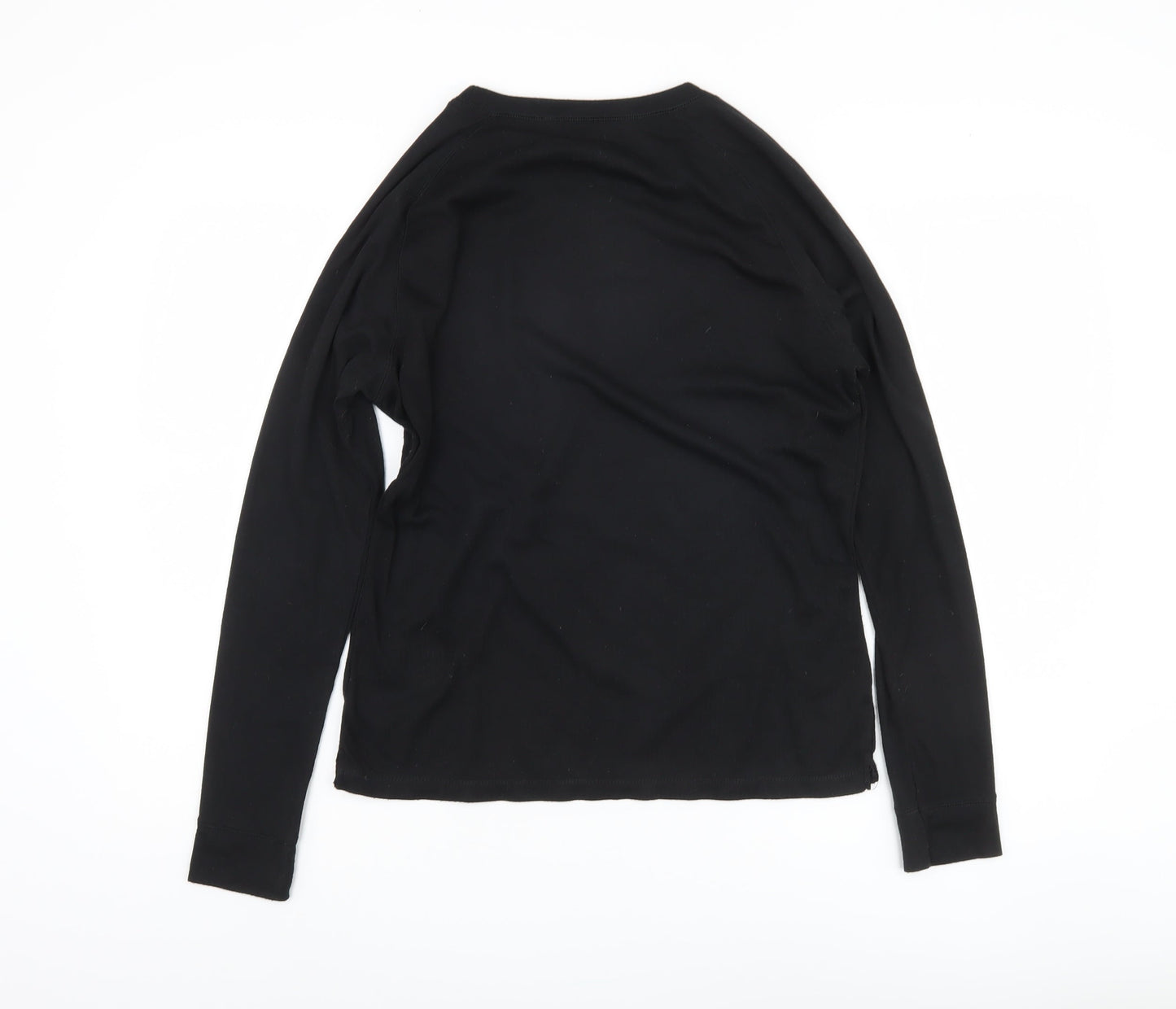 Mountain Warehouse Women's Black Long Sleeve Top - Size 16