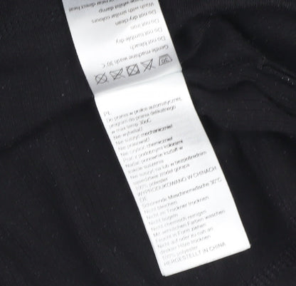 Mountain Warehouse Women's Black Long Sleeve Top - Size 16