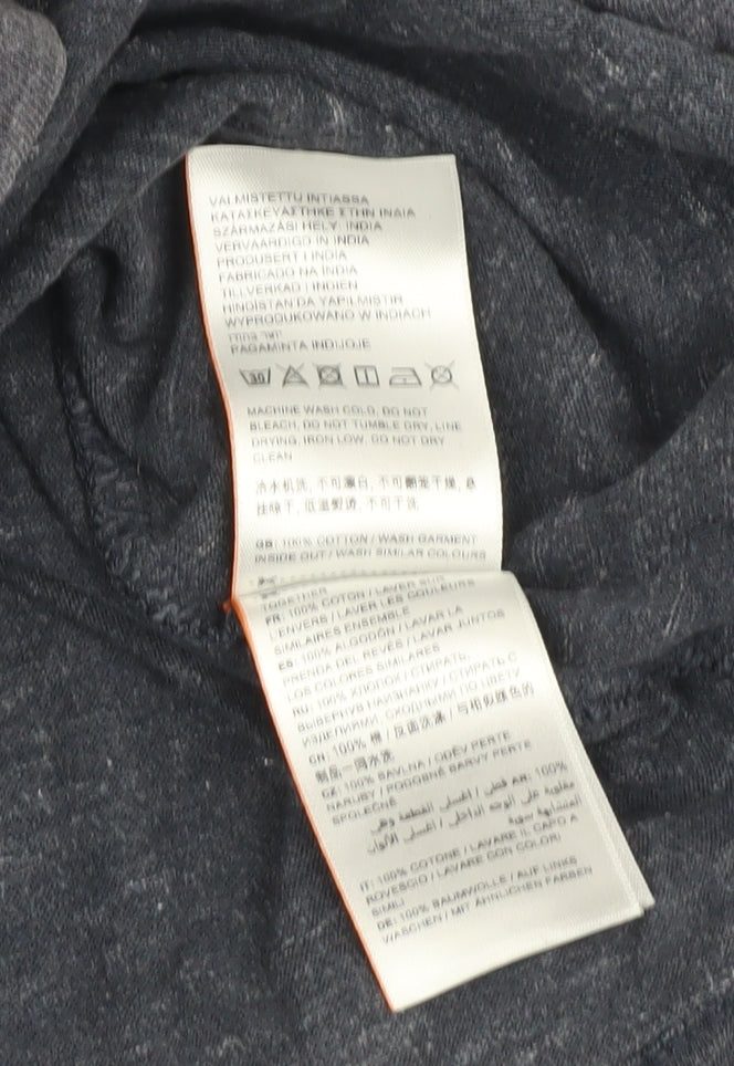 Superdry Men's Grey Short Sleeve T-Shirt - Medium