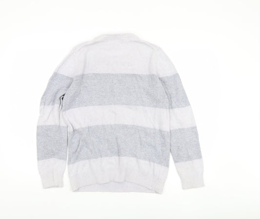 Womens UK Size 12 Crew Clothing Company Grey Pullover Jumper