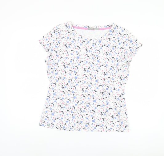 Peter Storm Women's Floral T-Shirt, Size 16, Multicoloured, Cotton