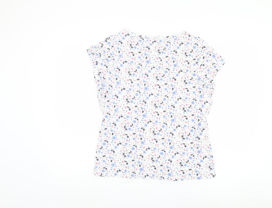 Peter Storm Women's Floral T-Shirt, Size 16, Multicoloured, Cotton