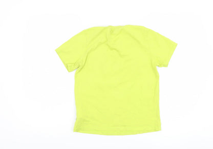 Converse Boys Green T-Shirt Size S Casual Crew Neck