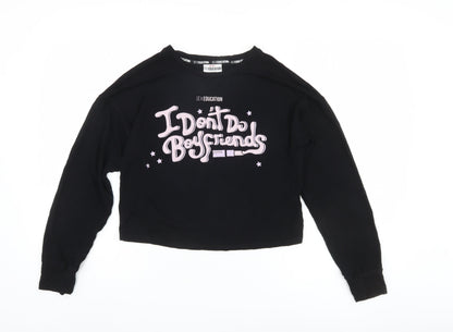 Sex Education Women's Black Long Sleeve Graphic Top XS