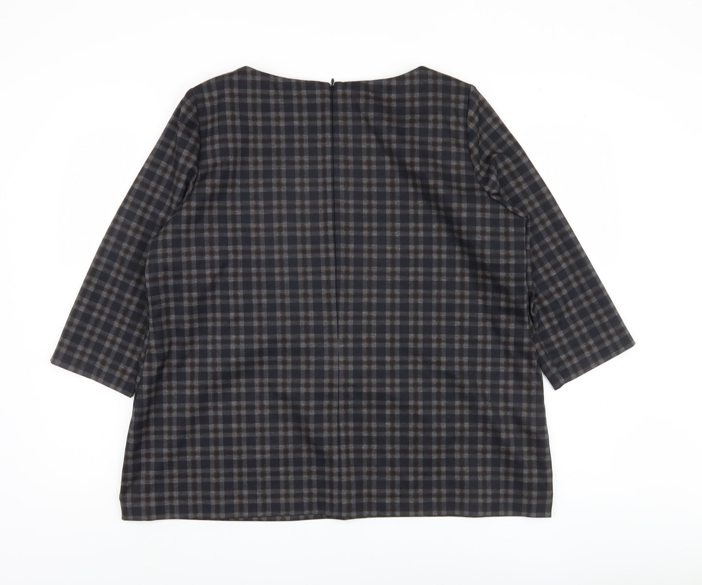 Womens UK Size 20 Marks and Spencer Brown  Blouse