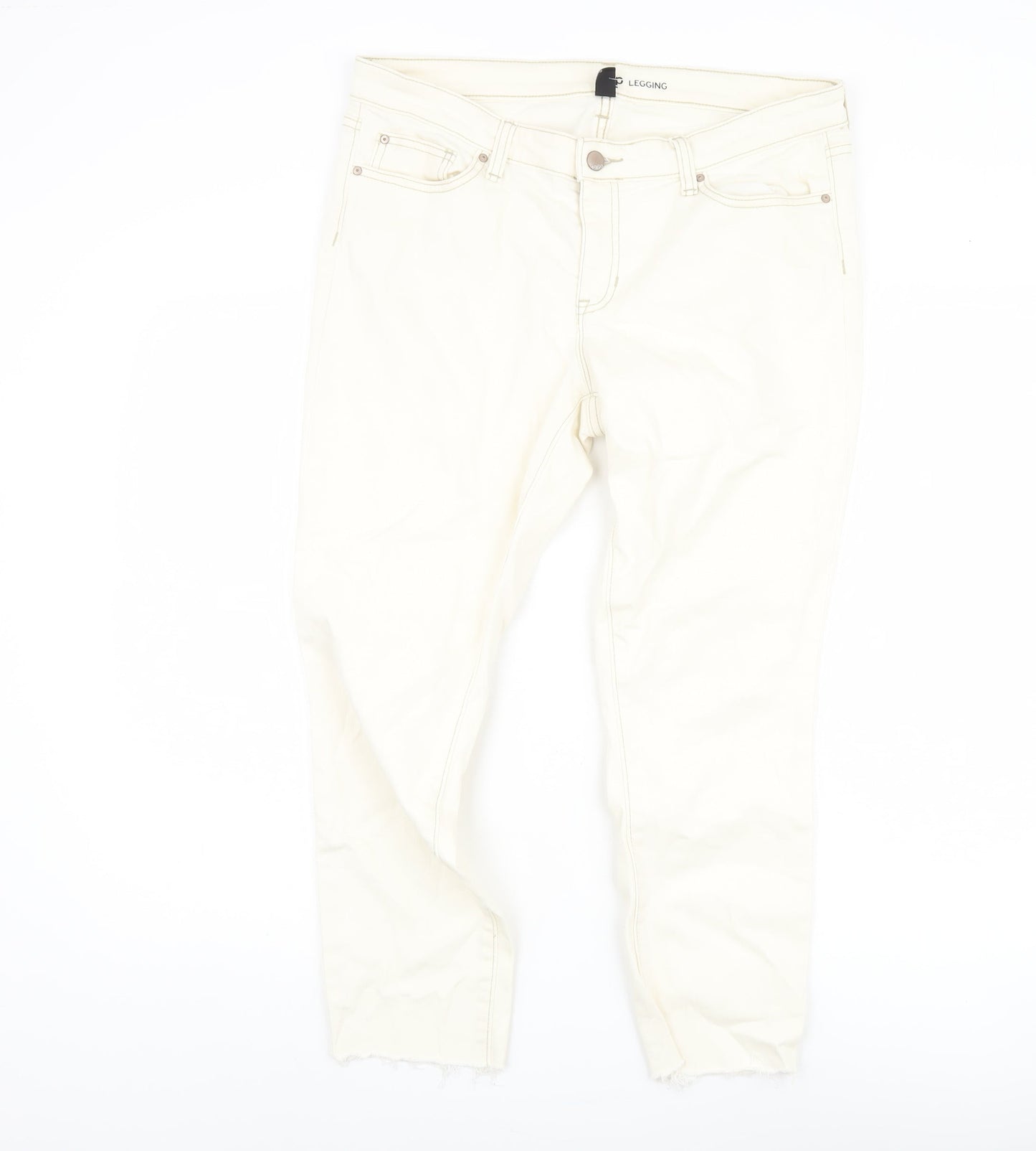 Gap Women's Ivory Jegging Jeans Size 14R