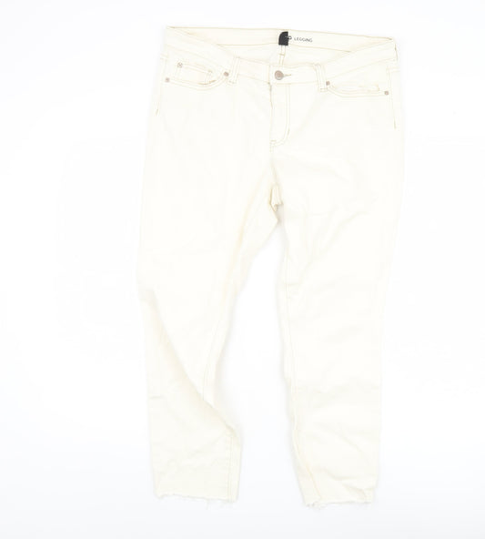 Gap Women's Ivory Jegging Jeans Size 14R