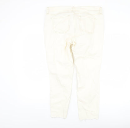 Gap Women's Ivory Jegging Jeans Size 14R