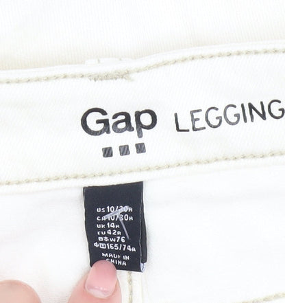 Gap Women's Ivory Jegging Jeans Size 14R
