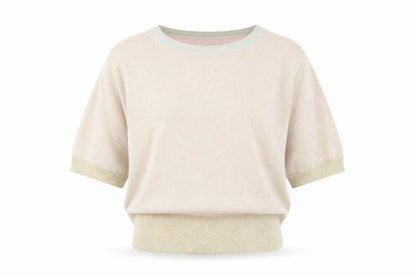 Womens UK Size M Marks and Spencer Beige Pullover Jumper