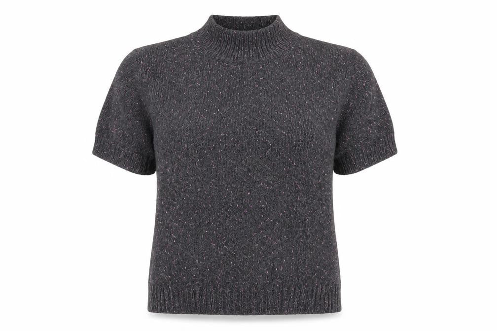 Womens UK Size M Planet Grey Pullover Jumper