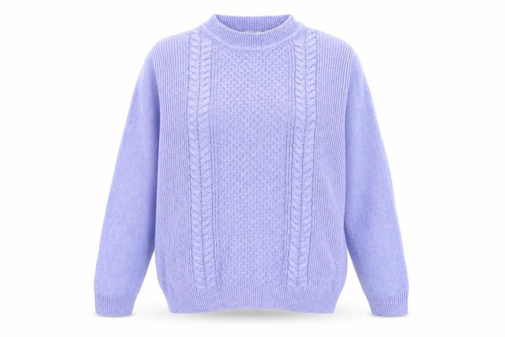 Womens UK Size L Honor Millburn Purple Pullover Jumper