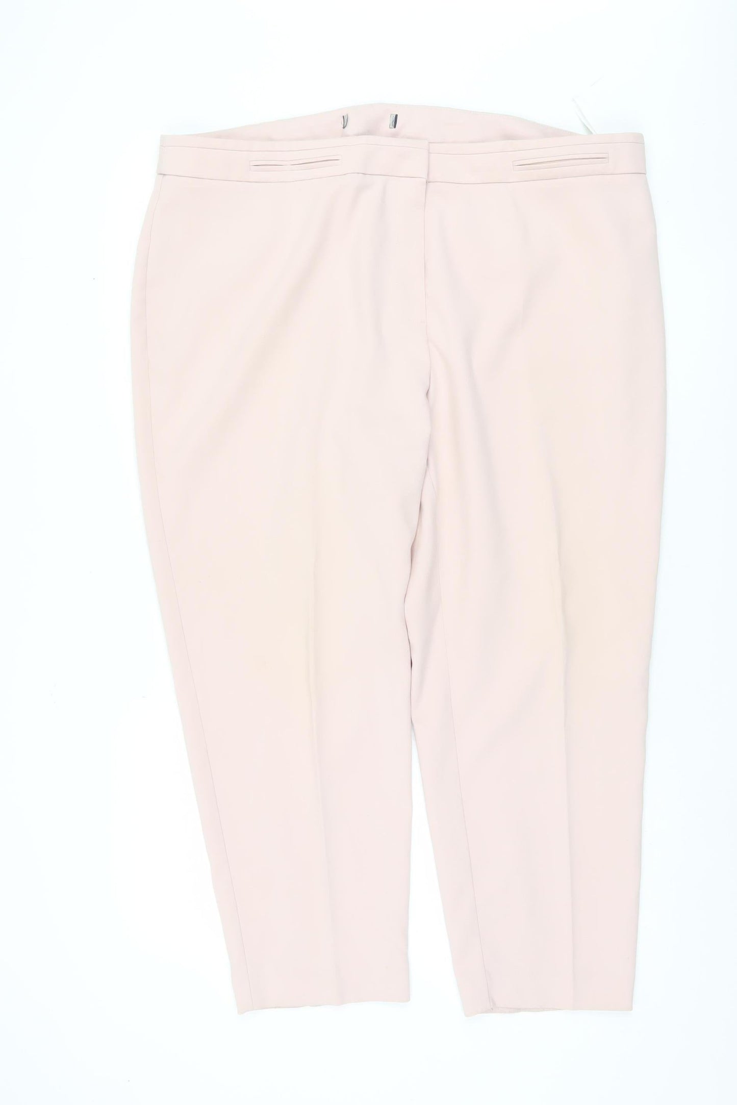 Womens UK Size 20 Marks and Spencer Regular Fit  Pink Trousers