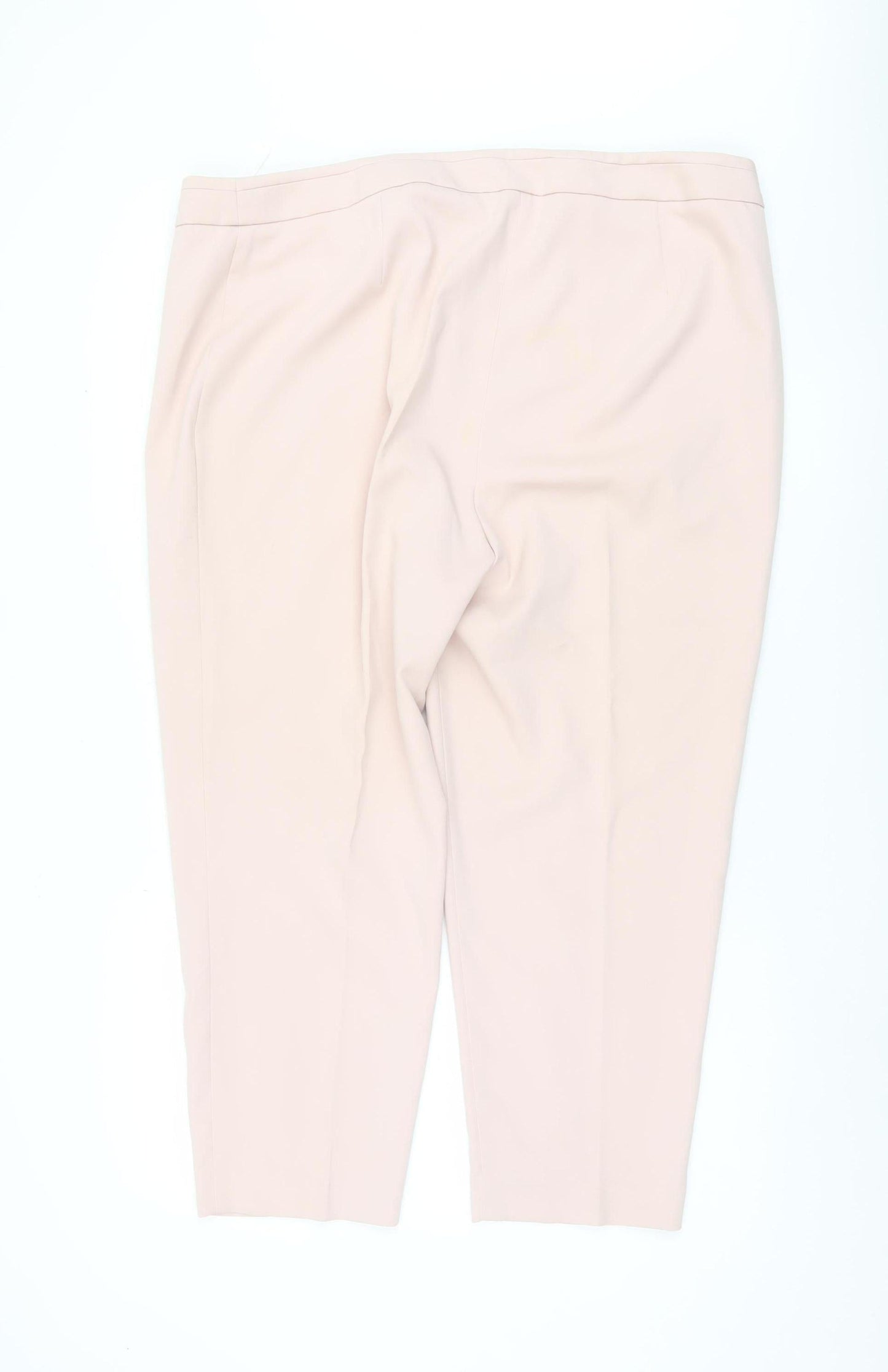 Womens UK Size 20 Marks and Spencer Regular Fit  Pink Trousers