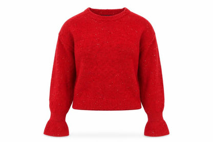 Womens UK Size S DKNY Red Pullover Jumper