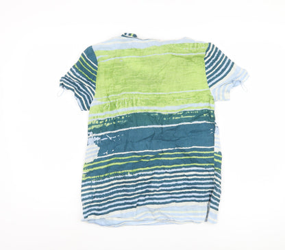 Womens UK Size XS KEW Multicoloured Tunic Blouse
