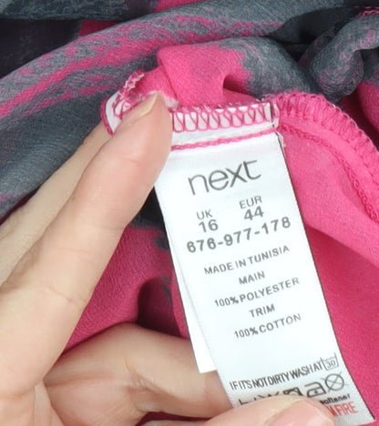 Womens UK Size 16 NEXT Multicoloured  Blouse