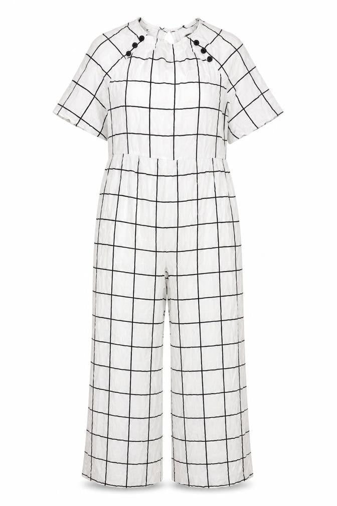 Womens UK Size 12 ASOS DESIGN One-Piece White Jumpsuit