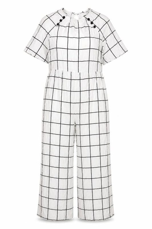 Womens UK Size 12 ASOS DESIGN One-Piece White Jumpsuit