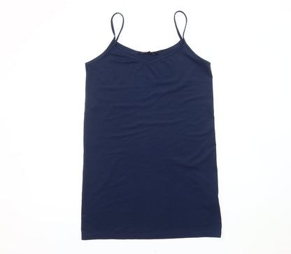 Womens UK Size 12 French Connection Blue Camisole Tank