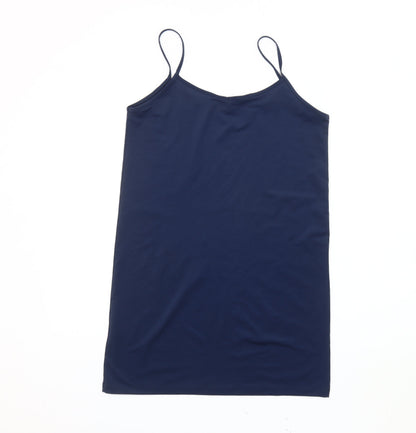 Womens UK Size 12 French Connection Blue Camisole Tank