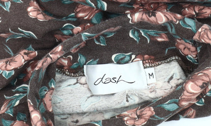 Womens UK Size M DASH Multicoloured Basic T-Shirt