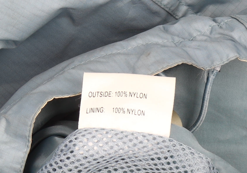 Arctic Storm Men's Blue Anorak Jacket L Hooded