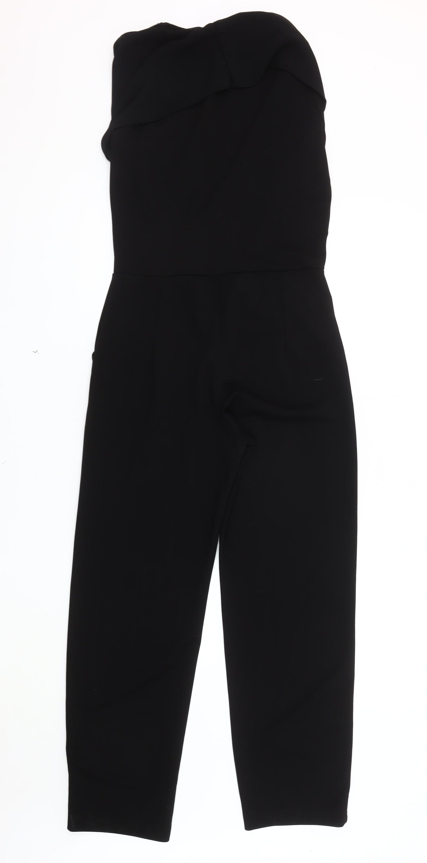 PrettyLittleThing Women's Black Jumpsuit Size 10 Party Wear