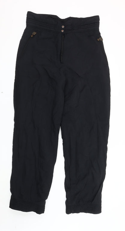 Rodeo Men's Black Nylon Trousers Size 16