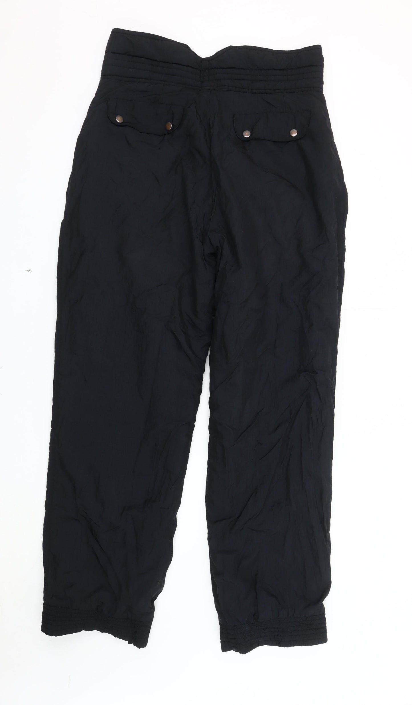 Rodeo Men's Black Nylon Trousers Size 16
