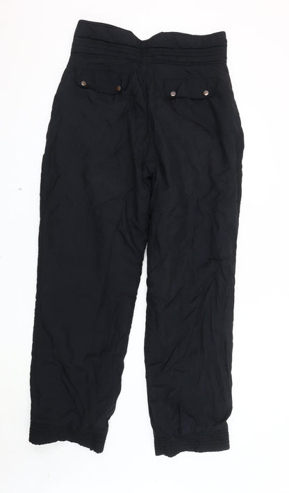 Rodeo Men's Black Nylon Trousers Size 16