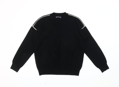 Womens UK Size M Marks and Spencer Black Pullover Jumper