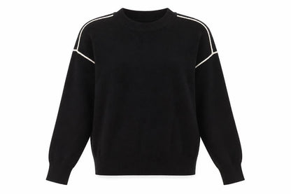 Womens UK Size M Marks and Spencer Black Pullover Jumper