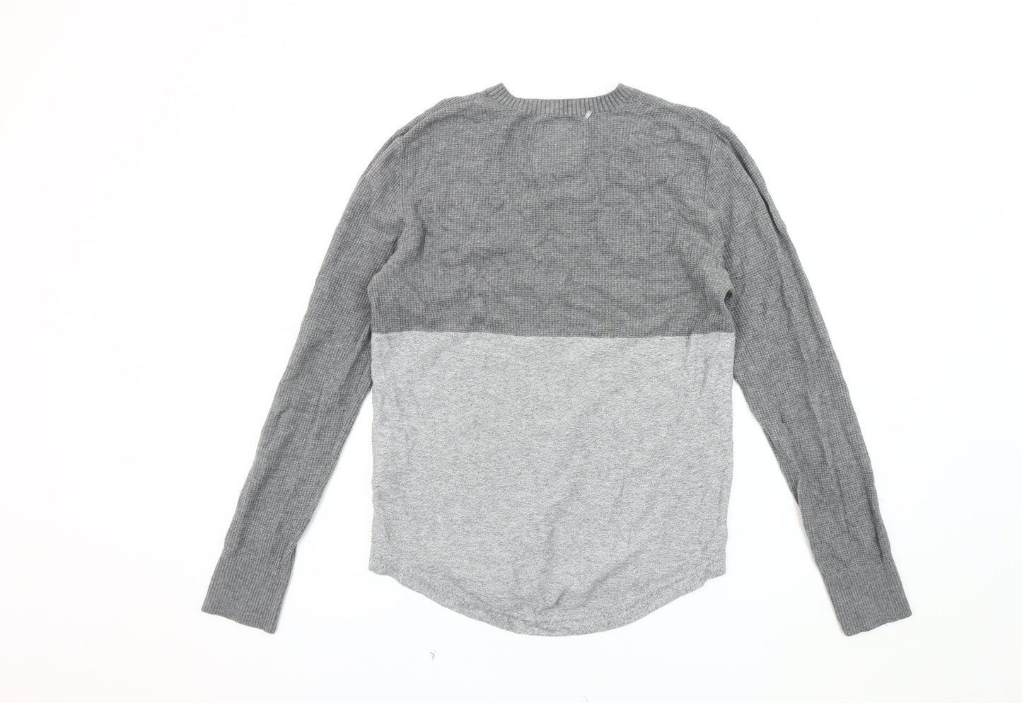 Hollister Men's Grey XS Pullover Jumper Crew Neck