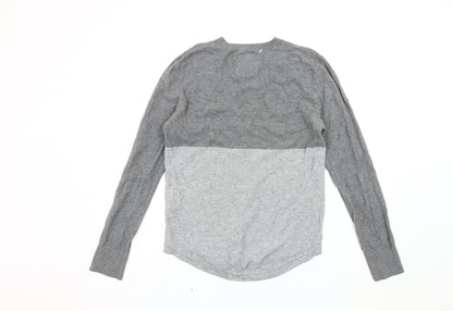 Hollister Men's Grey XS Pullover Jumper Crew Neck