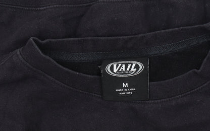 Vail Resort Wear Unisex Black Sweatshirt M
