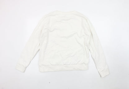 Lee Women's Ivory Sweatshirt M Regular Fit