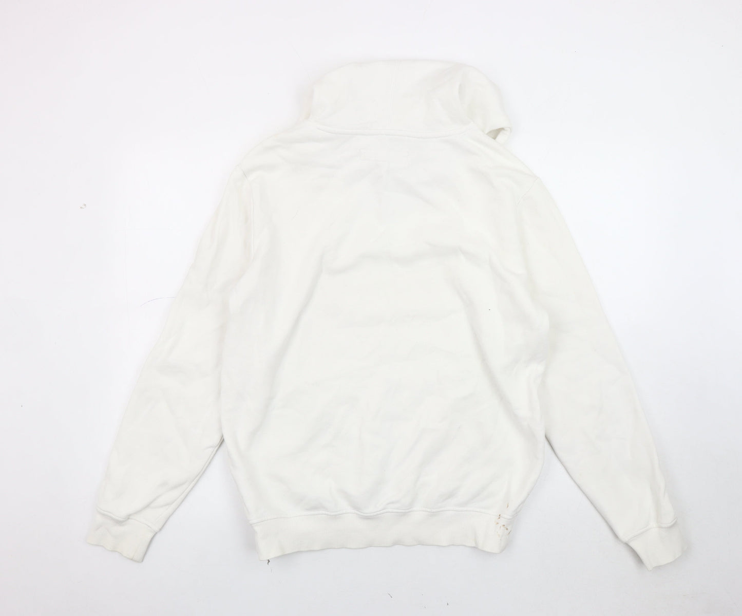 Mens UK Size S Levi's White Pullover Hoodie
