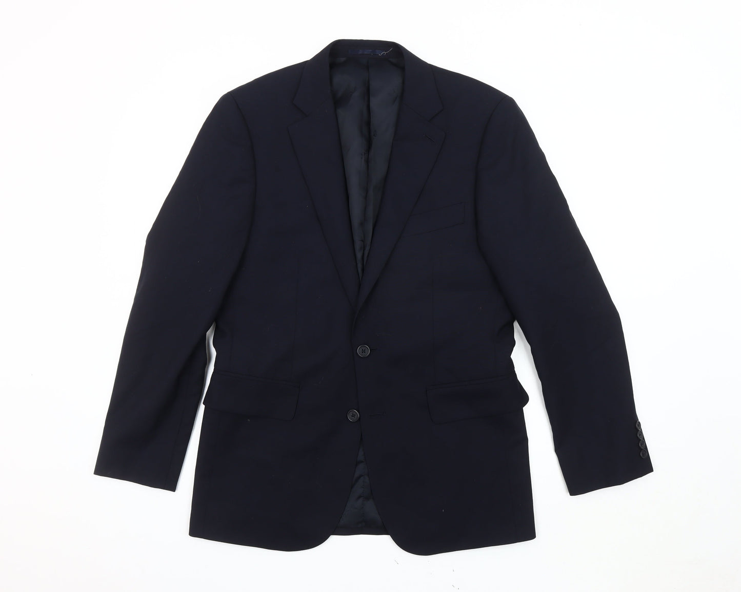 Jaeger Men's Blue Slim Jacket 36S Business Blazer