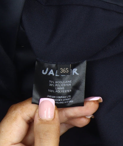 Jaeger Men's Blue Slim Jacket 36S Business Blazer