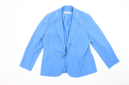 Jacques Vert Women's Blue Blazer, Size 16, Formal Wear