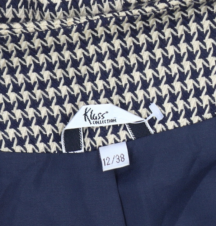 Klass Collection Women's Multicoloured Blazer Size 12