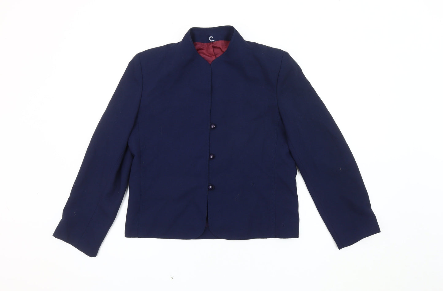 Pandora Women's Blue Blazer, Size 14, Lined, Classic Fit