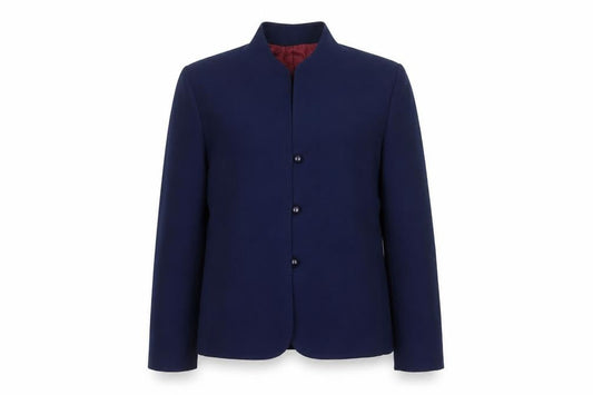 Pandora Women's Blue Blazer, Size 14, Lined, Classic Fit