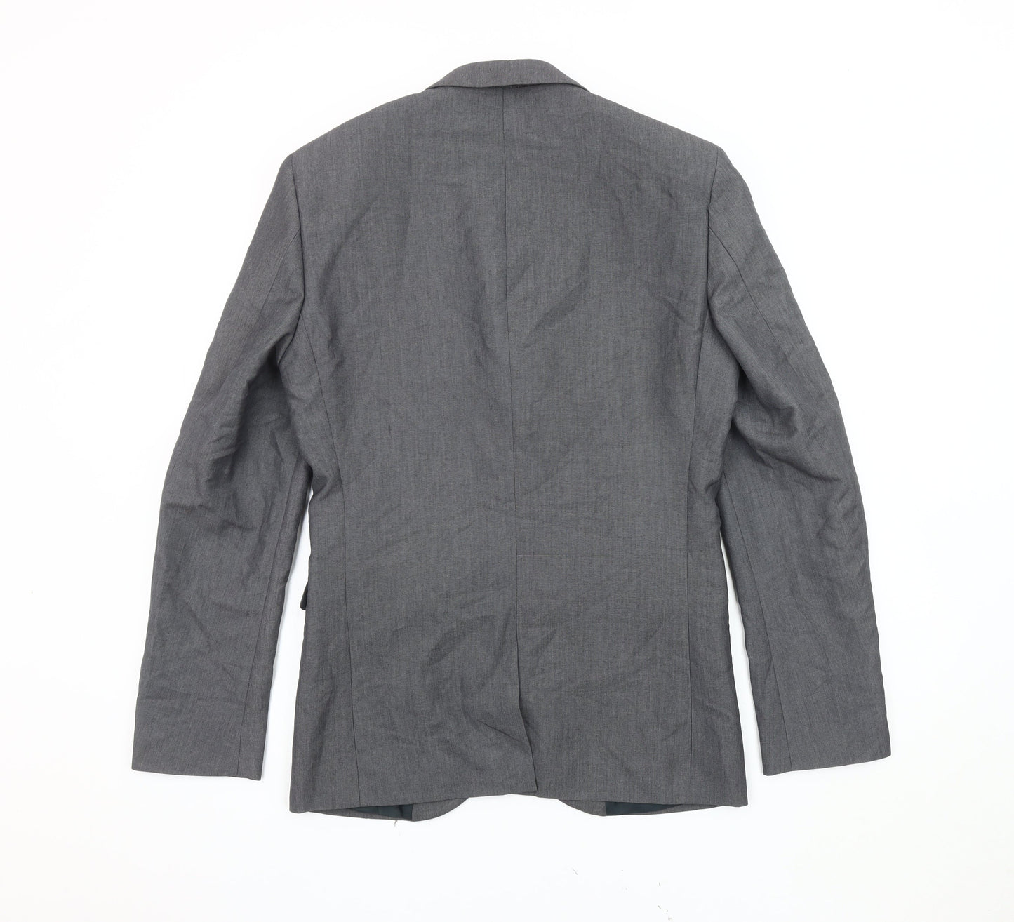 Next Men's Grey Blazer 36R Regular Fit Jacket