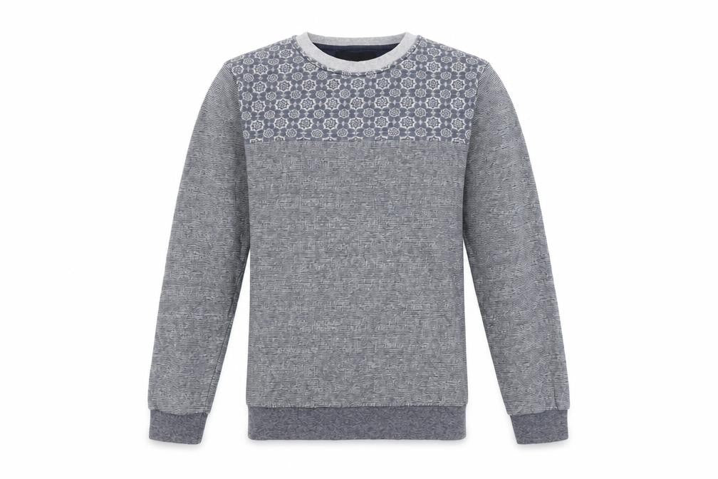 Mens UK Size S River Island Grey Pullover Sweatshirt