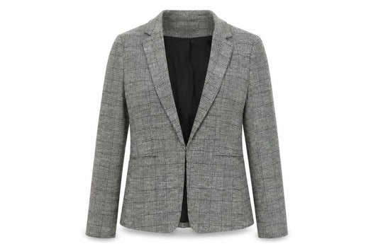 Womens UK Size 10 H&M Regular Grey Blazer