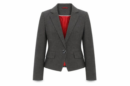 Womens UK Size 10 Marks and Spencer Regular Grey Blazer