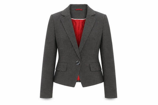 Womens UK Size 10 Marks and Spencer Regular Grey Blazer
