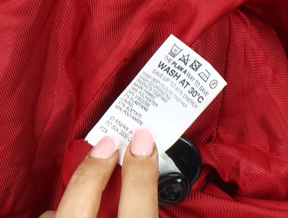 Marks and Spencer Women's Grey Blazer, Size 10, Business/Casual